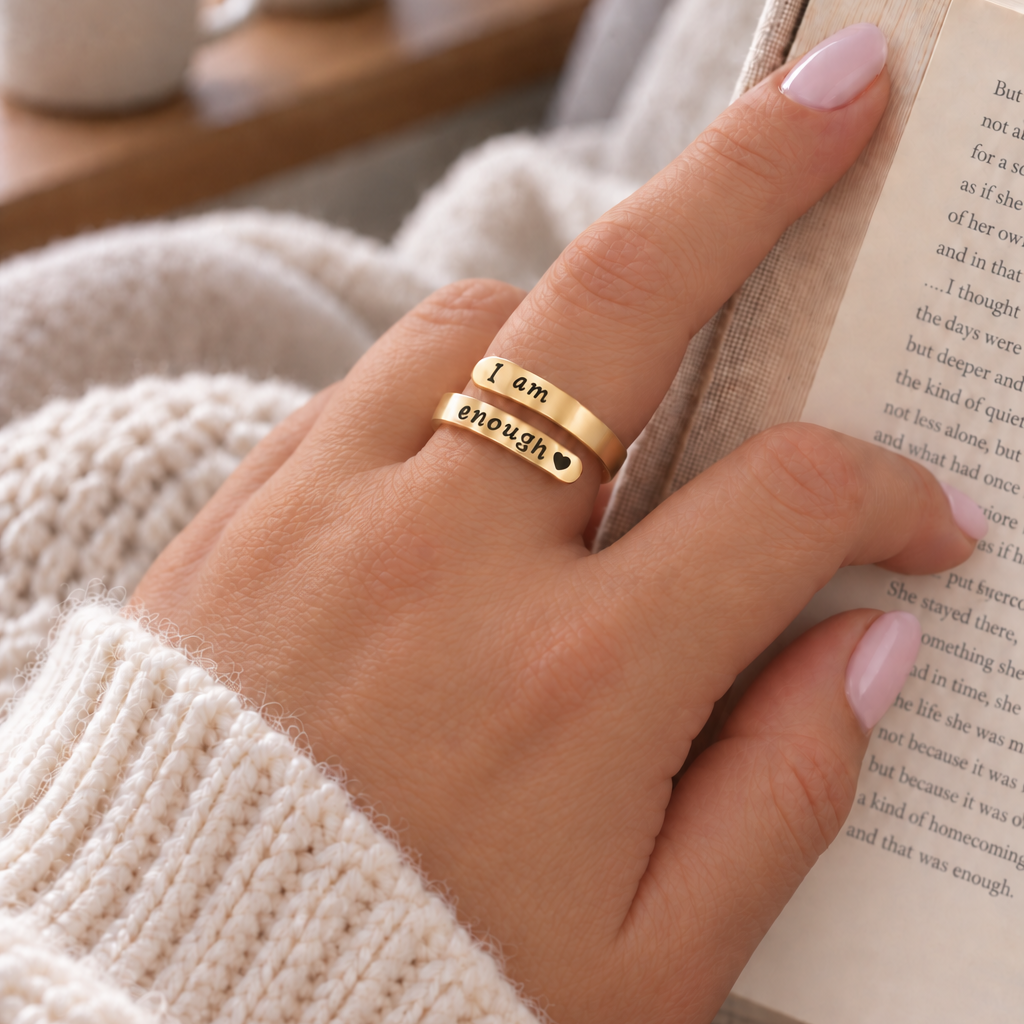 I Am Enough Ring
