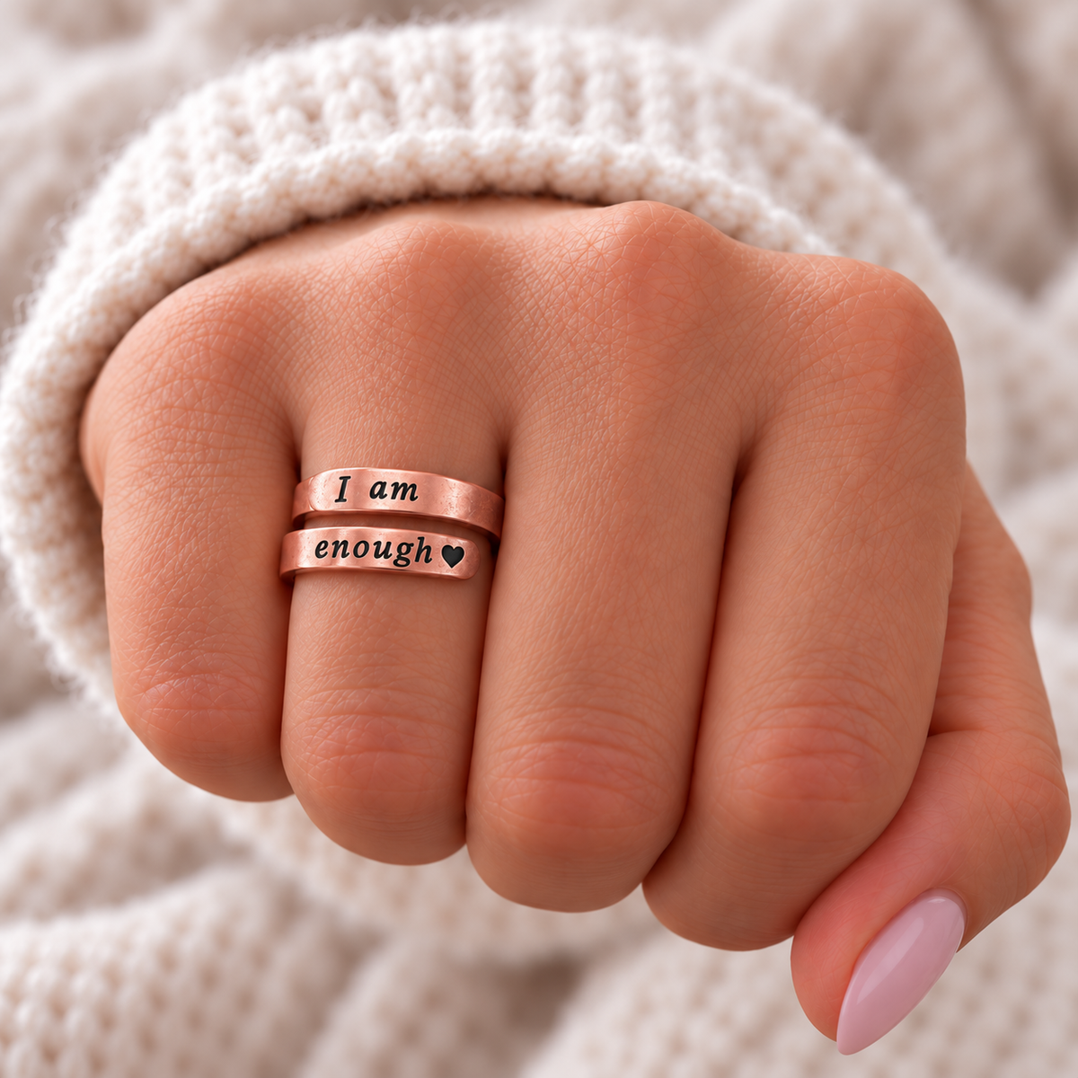 I Am Enough Ring